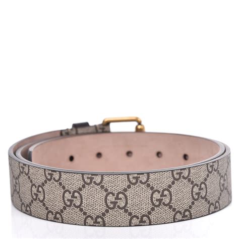 gucci tiger print gg supreme belt|gucci supreme belt black buckle.